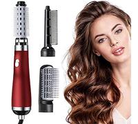Cepillo soplador 3 en 1 para secador de pelo y volumen, cepillo de aire caliente negativo Ion multifuncional, cepillo alisador térmico para alisar, secar, rizar y peinar el cabello