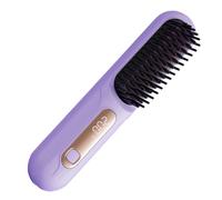 Cepillo Soplador - Plancha Multifunción de 7 Pulgadas | Cepillo de peinado ABS & Cermet - Cepillos portátiles para rizos y alisado con 3 niveles de calor para viajes, hogar, salón y