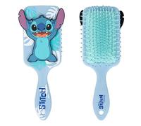 Cepillo Stitch Disney plano para desenredar el cabello con aplicación en 3D 22 cm
