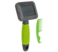 Cepillo suave 7 × 13 cm gris-verde