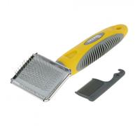 Cepillo suave - Kerbl - Color: Amarillo | Mediciones: 6 cm