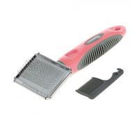 Cepillo suave - Kerbl - Color: Coral - Coral | Mediciones: 6 cm