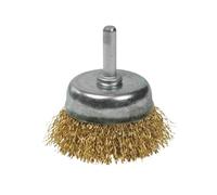 Cepillo taza - cepillo de 50 mm con espiga de 6 mm, ideal para trabajos de desbaste y acabado en madera y metal.