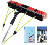 Cepillo Telescópico Con Suministro De Agua De 12 Metros, Pértiga Para Limpieza De Ventanas Con Rasqueta, Equipo De Limpieza De Paneles Solares, Limpiador Extensible Para Techos De Invernaderos, Pérti