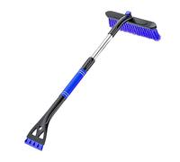 Cepillo telescópico de nieve para coche, cepillo telescópico para nieve para coche, cepillo giratorio extraíble para nieve, accesorios de coche, herramienta de remoción de nieve para coches, camiones