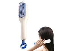 Cepillo telescópico para el cabello - Peine de masaje para mujeres, cepillo de pelo con cerdas de nailon flexibles, tecnología nano iónica resistente al calor para rizado profesional | Textura de