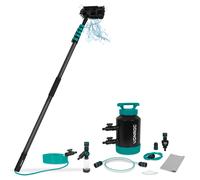 Cepillo telescópico PRO 3K Full Carbon 7,5 m - con descalcificador | set completo