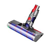 Cepillo Turbo For Aspiradora De Accionamiento Directo, Compatible Con Dyson V10 V8 V7 V11 V15, Con Función De Liberación Rápida