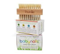 Cepillo Uñas Madera Bebé (2 unidades) | Limpia Uñas Dedos | para Bebés Niños Adultos | Cepillo Limpieza Uñas Familia by Baby Nails