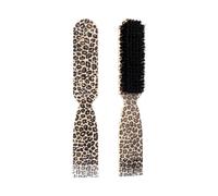 Cepillo unisex para detalles de cabello y barba con cerdas suaves, práctico accesorio para el cuidado de la barba para viajes y limpieza facial
