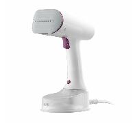 Braun QuickStyle 5 GS5011PU, Plancha Vertical con Doble Placa FreeGlide 3D, Steamer Vertical con Calentamiento Rápido, Vapor 22 g/min, Capacidad 150 ml, 1200W, Blanco/Violeta