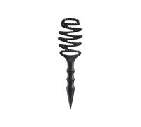 Cepillo voluminizador para el cabello, peine de masaje con crestas, tipo cono de pino, cuidado natural del cabello para temporada seca