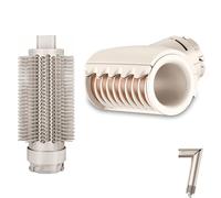 Cepillo voluminizador redondo + accesorios de boquilla alisadora para Shark FlexStyle HD400, accesorios de herramientas de acabado para alisar, cabello brillante, rizos voluminosos