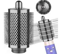 Cepillo voluminizador redondo grande para Dyson Airwrap - Se adapta a HS01/HS05 | Blowout y rizos hinchables dignos de salón | Levantamiento de raíces + secado más rápido | No compatible con secador