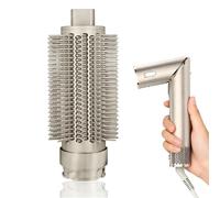 Cepillo voluminizador redondo mejorado para fijación Shark FlexStyle, cepillo voluminizador redondo ovalado para Shark FlexStyle HD400 Series Styling para cabello suave y brillante, rizos voluminosos