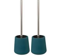 Cepillo WC con Soporte de cerámica Azul petróleo - Five (Paquete de 2)