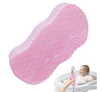 Cepillo y esponja de baño ergonómicos para bebés: diseño suave para bebés y niños pequeños, práctico accesorio de baño fácil de agarrar fibras suaves, protección de la piel, placer del baile