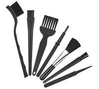 Cepillos Anti Estatica 7 Pcs Pequeño Cepillo Portátil ESD, Anti Estatica Cepillo de Limpieza de Teclado para Computadora, Teclado y Laptop