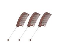 Cepillos de bebé con triple lentejuelas de goma suave sin sustancia libre plan denso para guardar bolsas de pañales, rudimentos de bebé, cepillo de pelo de bebé con punta redonda