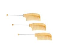 Cepillos de bebé con triple lentejuelas de goma suave sin sustancia libre plan denso para guardar bolsas de pañales, rudimentos de bebé, cepillo de pelo de bebé con punta redonda