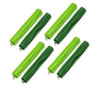 Cepillos de cabeza/cepillos de goma para iRobot Roomba i7, 4 pares Green