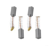 Cepillos de carbón, 10x5x5mm 4pcs Motor Brush Set, Para Taladros Sierras Rectificadoras Reparación
