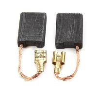 Cepillos de carbón para taladro atornillador amoladora angular lijadora fresadora sierra compatible con amoladora angular Bosch GWS20-230 H de 6,3 x 16 x 22 mm