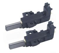 Cepillos de carbono para lavadora, 2 unidades, cepillos de motor de carbono de alto desgaste para arandelas de tambor para cepillos de carbono de repuesto duraderos para motores Samsung compatibles