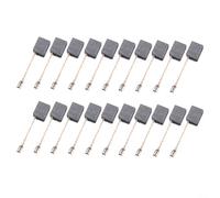Cepillos de carbono para WU900 para WU829 para WU816, 20pcs, piezas de amoladora angular de 6x11x15mm