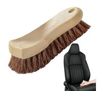 Cepillos de Crin de Caballo - Herramienta de Limpieza de Coche, aplicador de cerdas Naturales | Cepillo de Limpieza Interior de Cuero para Asientos de Coche, salpicaderos, b