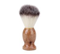 Cepillos De Cuello De Peluquería Cepillo de afeitar facial cerdas suaves Plumero cuello Mango madera limpieza