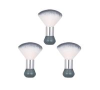 Cepillos De Cuello De Peluquería Cepillo for barrer el cuello, for limpiar el cabello, for cortar el cabello, for barbería, herramientas for cortar el cabello, accesorios for barbería(Grey-3PCS)