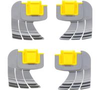 Cepillos de fregado para limpiador Mx8 Mx6, kit de repuesto para limpiador de piscinas | 4 Uds. Accesorios para herramientas de limpieza de cepillos de fregado,Cepillo de Fregado R0714400 Recambio par