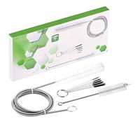 Cepillos de Limpieza de Tubo CPAP 7 Pies Flexible, 7 Pulgadas de Cepillo a Mano con Juego de 5 Piezas de Mini Cepillos de Nylon 4 Pulgadas para Tubo Estándar en Diámetro de 22 mm