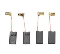 Cepillos de motor 4 unids para GBH5400 GSH500 Reparación Motor Cepillos | Compatible con GBH5-38D, GSH38, restaura la energía, reduce el ruido, longitud de 22,9 mm, material, fácil de instalar