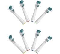 Cepillos de repuesto compatibles con Braun Oralb Dual Clean, cabezales de repuesto para cepillo de dientes eléctrico Oralb, 8 piezas