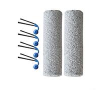Cepillos de rodillo de fregona, kit de 6 cepillos laterales, limpieza profunda de esquinas, absorción de agua mejorada, fácil instalación, para Ecovacs para DEEBOT X9 X11 T80s