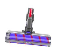 Cepillos de rodillos suaves con luces LED y cabezal de fregona for suelos duros de accionamiento directo, Compatible con Dyson V7 V8 V10 V11 V15