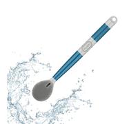 Cepillos De Silicona para Inodoro - Limpiador con Cerdas y Resistente - Escobilla de Váter con Mango Largo y Gancho,para Baño Cocina Viajes Y Limpieza Doméstica