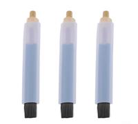 Cepillos de soldadura de cabeza de cobre, paquete de 3 para limpieza de preparación de superficies, pasivación, acero inoxidable, metal templado, resistente al calor, precisión de 93 mm, negro