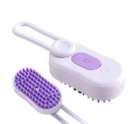 Cepillos de vapor para gatos, de vapor para cerdas de gato, de aseo recargable USB, para perros y gatos, de de animales calientes y peine de depilación para pelos