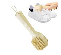 Cepillos de Zapatos para Limpieza, Exfoliante Multifuncional de cerdas, Cepillo de Cuidado de Botas con dispensador de jabón | para Mantenimiento, eliminación de Manchas, Botas de Cuero