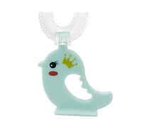 Cepillos Dientes Cepillo de dientes de silicona Cepillo de dientes de silicona Cepillo de dientes para niños en forma de U Cepillo Interdental Tepe Azul