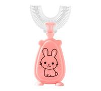 Cepillos Dientes Cepillo de dientes en forma de U para niños para limpieza profunda de 360 ° cepillo de dientes de masaje blanqueador cepillo de Cepillo Interdental Tepe Azul