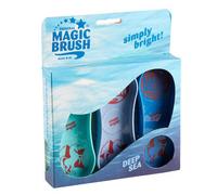 Cepillos equitación MAGIC BRUSH lote de 3 cepillos turquesa, malva y azul TODAS LAS TALLAS