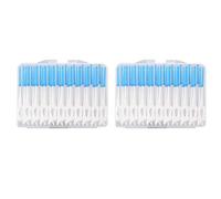 Cepillos Interdental 80 Piezas desechables Profesional Dental cepillos de plástico Interdental Cleaners Limpieza de, La herramienta de la salud oral