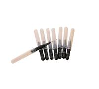 Cepillos interdentales y palillos de hilo dental, Cepillos Interdentales 50 Piezas 0,5 mm Multicolor(Black)