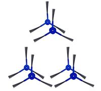 Cepillos laterales compatibles 6 unidades para MEDION para X40 SW MD 20040 Robot Aspiradora Máquina Mejora la eficiencia de limpieza de esquinas y líneas de pared