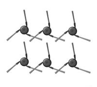Cepillos laterales compatibles para Dreame Aqua10 Ultra Roller para x40 para x50 Master L40 L50 D20 para Pro Plus - Piezas de limpieza de esquinas de nailon de larga duración, 4 unidades (6 piezas)