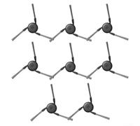 Cepillos laterales compatibles para Dreame Aqua10 Ultra Roller para x40 para x50 Master L40 L50 D20 para Pro Plus - Piezas de limpieza de esquinas de nailon de larga duración, 4 unidades (8 piezas)